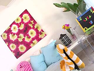 LILLY LABEAU 19 YO TAKES BIG COCK POV BLOWJOB AND FACIAL