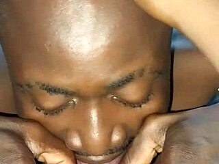 Blowjob with big ass tease