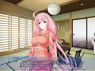 Akumeru family Yunagi route part 6 features 69 with big tits catgirl