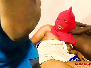 Threesome hardcore with my sex-addicted girl and neighbor's big black cock