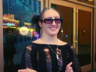 Raven Vice rides monster cock at casino