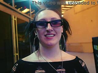 Raven Vice rides monster cock at casino