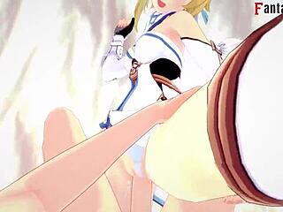 traveler lumine getting fucked in genshin impact game for free.