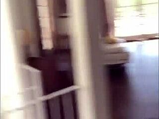 Felicity Feline shows her ass while dancing on set