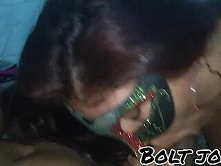 Tattooed black guy, fuck her ass now?