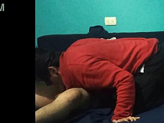 le hago una manada a mi amigo hetero