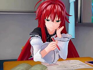 High school DxD NTR madness 2 trailer in 3D cartoon anime