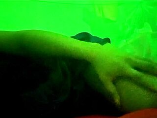 Sexy stepmother waits in bed for stepson to have sensual sex with homemade touches!