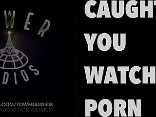 Feel the thrill of getting caught watching porn