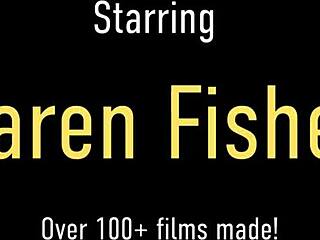 Hot Blonde Bikini Cougar Karen Fisher Masturbates In Pool