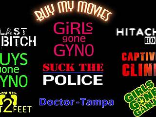 Doctor Tampa examines new toy Mira Monroe at night