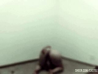 trailer lays lopes teases with vibrator on big breasts