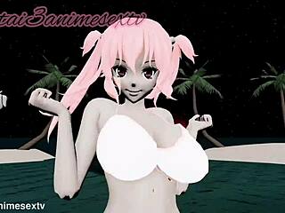 in this hentai chapter, protagonist dances and has sex with favorite mistress and friend