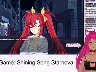 i'm vtuber lewdneko playing shining song starnova aki route part 2