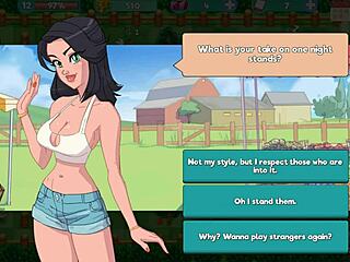 Check out this hentai game where milfs flash on the ranch