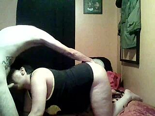 Jared and Bre, a casual couple, engage in passionate fucking in their home