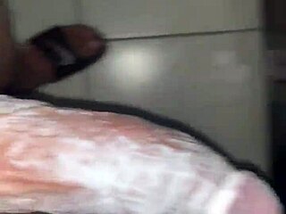 Creamy pussy takes big black cock in narrative