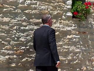 This barely legal 18yo busty teen gets slammed hard in the ass by two huge cocks. Check the teaser!