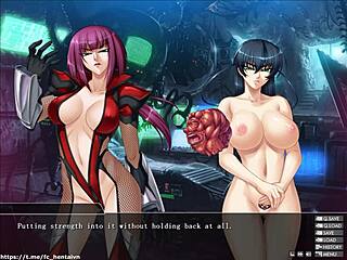 in taimanin asagi 3 part 17, the story unfolds