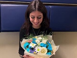 public beauty, will you fuck on a train for cash?