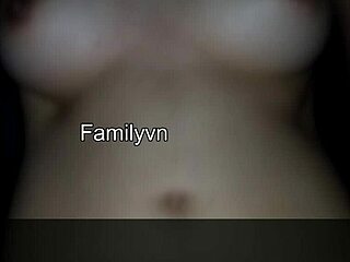 Vietnamese Couple in Steamy Bedroom Action