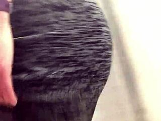 flashing big ass in miniskirt at home depot