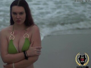 Thick cock Rome Major bangs Jayla Quinn under pier