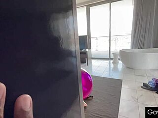 Sage Roux gets tight ass railed in fishnet suit, oh man!