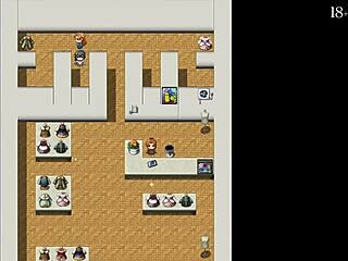 in this gameplay, anna flashes her tits and ass while getting a massage