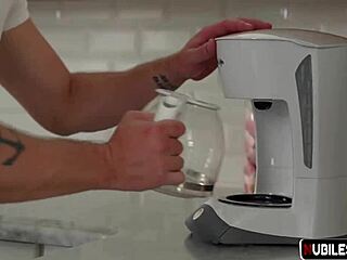 minxx marii demands coffee or wild sex now! family pies s27-e4 gets steamy fast.