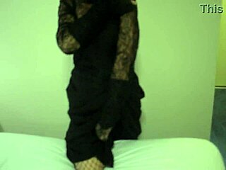 Scarlet Rips Clothes In Homemade Striptease!