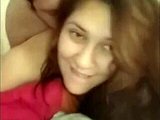 Hot couple enjoys recording their intimate moments together