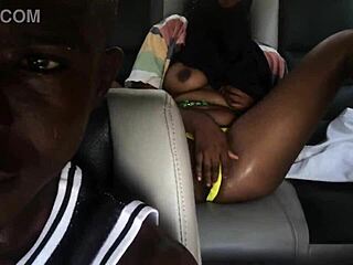 Emris53, Harveyxbush, and Itxprincess ride a roller coaster while she fingers her shaved pussy and strokes her tits.