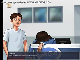Summertime Saga 74 Brunette Hentai Scene