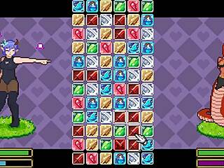 lovely lesbian succubus in hentai game