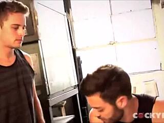 Model GETS ASS-FUCKED in HARDCORE threesome GROUP