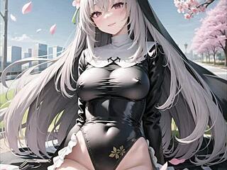 Ai Illustration 10: Big Tits Boobs In Hentai Anime!