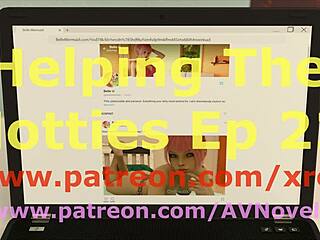 In this hentai game, you're helping the hotties with their needs, aren't you