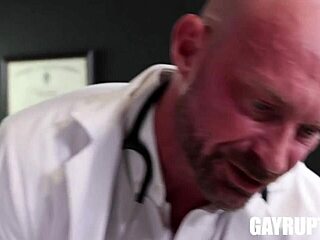 Killian Knox and Andy Adler release tension with big ass doggystyle hardcore gay sex