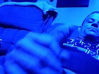 Logan Drake strokes his long juicy cock to cumshot