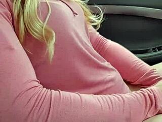 Hot milf caught masturbating in her car, what now?