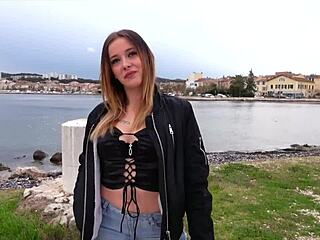 skyla, french brunette, craves hard banging with tiny 18+ tits