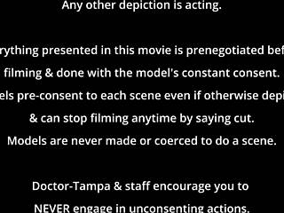 Nurse Blaire Celeste's Pussy Filled With Cum!