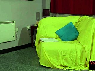 Voyeur CFNM Lady Seduces Guy Who Jerks Cock Till Cum In Intense Action