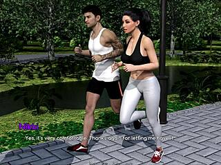 Big ass intertwined in passionate erotic scene!