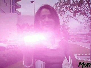 Bold Brunette College Graduate Receives Intense Facial from Father-in-Law After Deepthroat