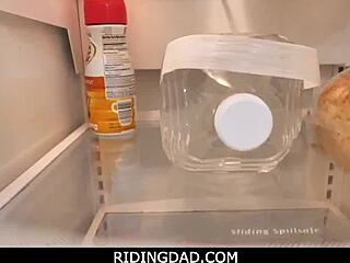 Asian Stepdaughter Ember Snow Craves Stepfather's Big Dick