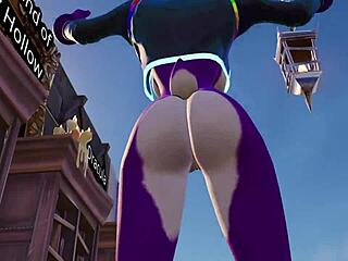 'Furry character with big ass in dj bop showcase?'