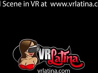 hey, wanna see this cute latin teen titty fuck in vr?