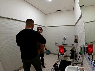 Jade Cosplay Fucks In Bathroom On Halloween